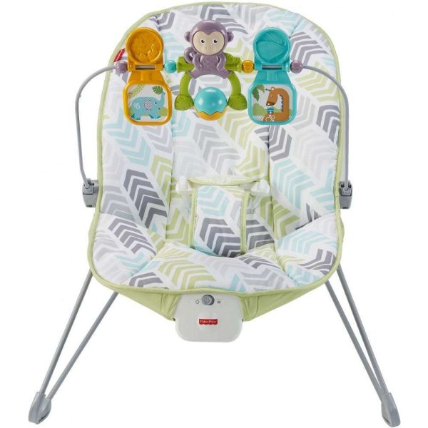 Baby Bouncer with Removable Toy Bar, Green Online Hot Sale