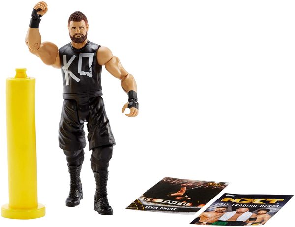 WWE NXT Takeover Kevin Owens Action Figure w Topps Collectors Card Cheap