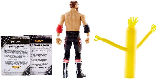 Wrestling WWE NXT Takeover Sami Zayn Action Figure with Topps Card Supply