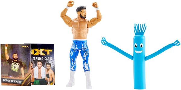 WWE NXT Takeover Andrade CIEN Almas Action Figure w Topps Collectors Card Supply