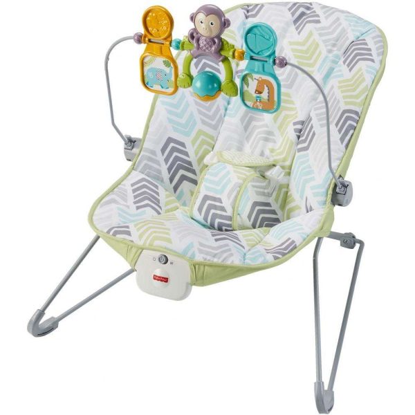 Baby Bouncer with Removable Toy Bar, Green Online Hot Sale