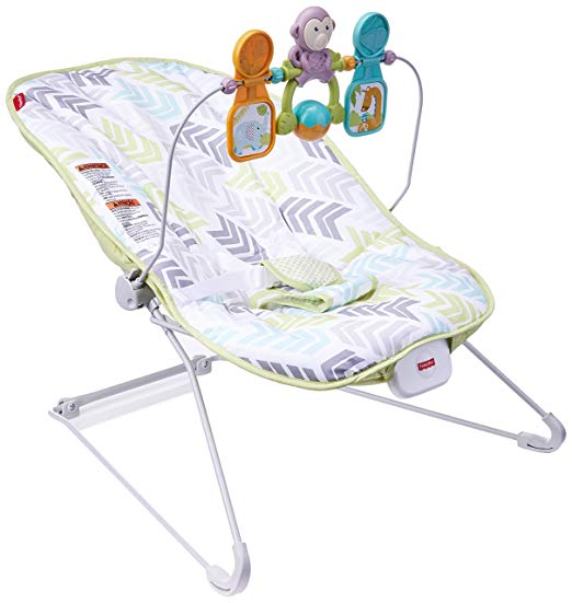 Baby Bouncer with Removable Toy Bar, Green Online Hot Sale