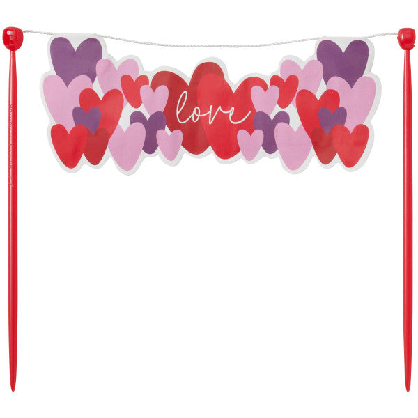 Love and Hearts Banner Layon For Discount