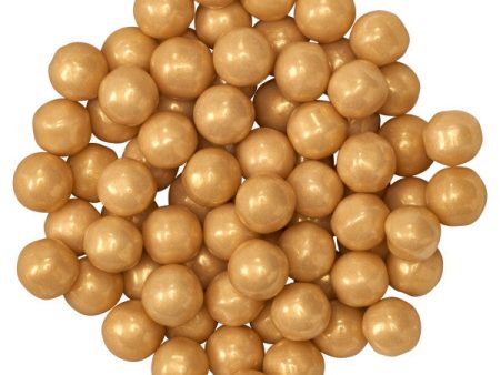 Gold Sugar Pearls Candy Decorations Discount