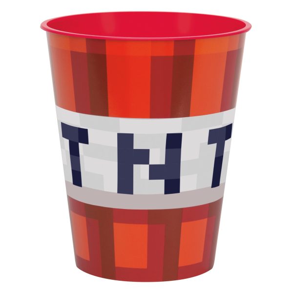 Minecraft 10oz Plastic Stadium Cups, 4ct Discount