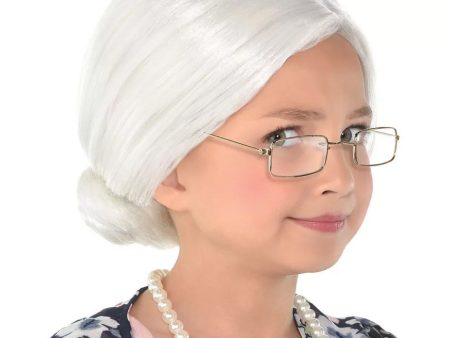 100th Day of School Grandma Wig Online Hot Sale