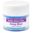 Deep Blue Edible Glitter Cheap