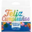 Feliz Cumpleaños Bright Shaped Candles For Discount