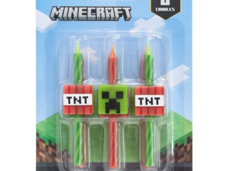 MINECRAFT Icon Character Candles Online Hot Sale