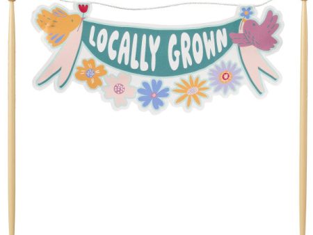 Locally Grown Banner Layon For Discount