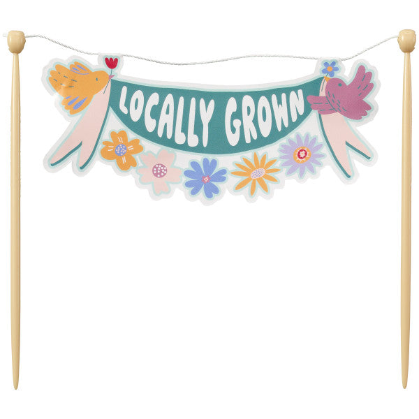 Locally Grown Banner Layon For Discount