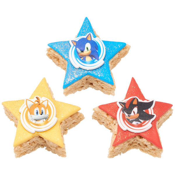 Sonic, Tails, and Shadow Cupcake Rings Supply