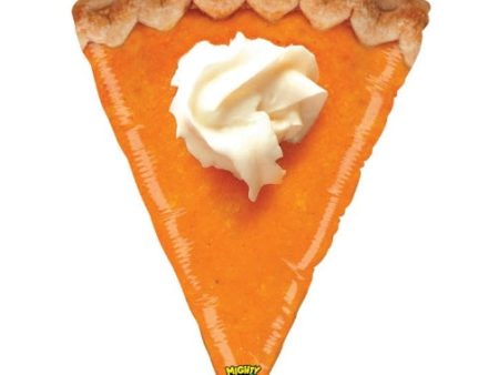 Mighty Pumpkin Pie 34  Foil Balloon, 1ct Sale