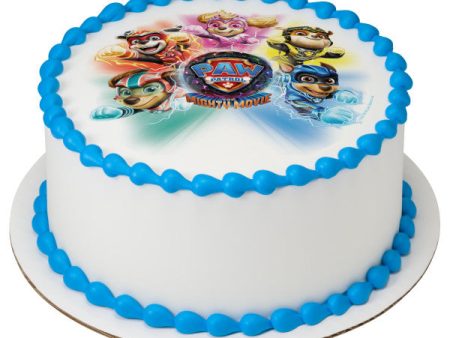 Paw Patrol the Movie 2 Edible Cake Topper Image on Sale