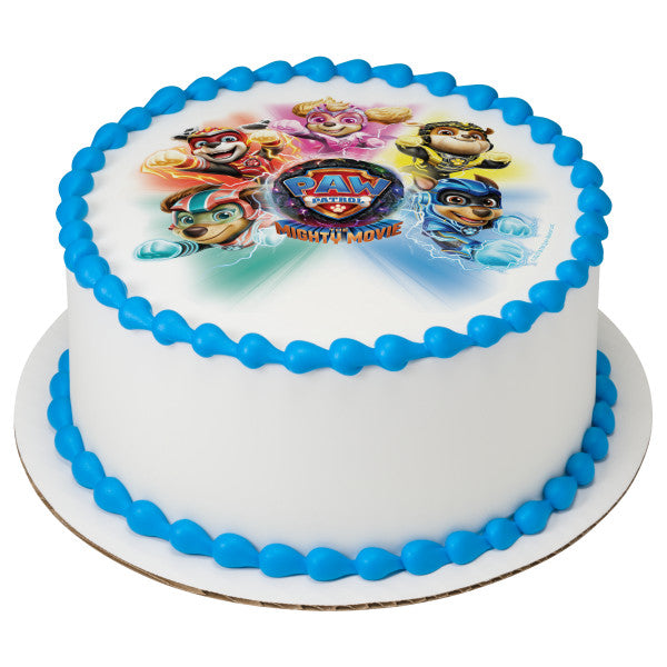 Paw Patrol the Movie 2 Edible Cake Topper Image on Sale