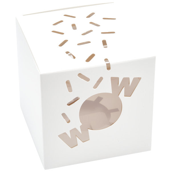 Wow Window Single Treat Cake Box For Cheap