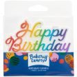 Happy Birthday Bright Shaped Candles Online