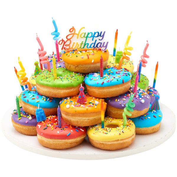 Happy Birthday Bright Shaped Candles Online