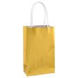 Gold Foil Paper Gift Bag, 1ct on Sale