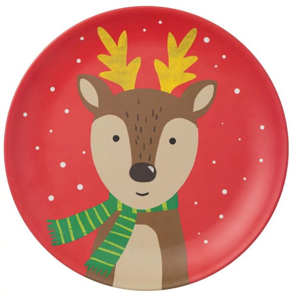 Reindeer Winter 10  Plate, 1ct Online now