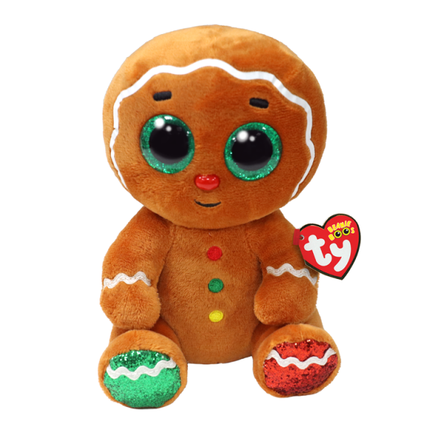 Gingerbread Man Beanie Boo - Crumble, 1ct on Sale