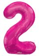 34  Numeral Balloon - Pink, 1ct on Sale