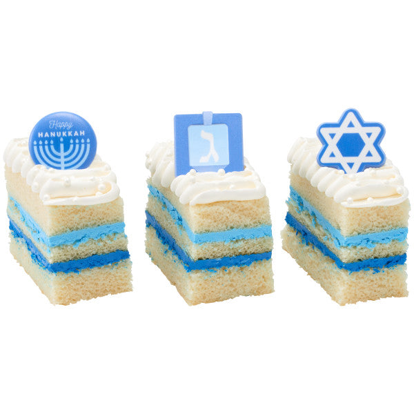 Hanukkah Assortment Cupcake Rings Cheap