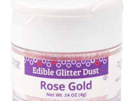 Rose Gold Dust Edible Glitter Supply