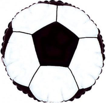 Soccer Ball 18  Round Foil Balloon, 1ct on Sale