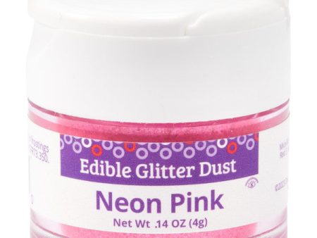 Neon Pink Dust Edible Glitter Online now