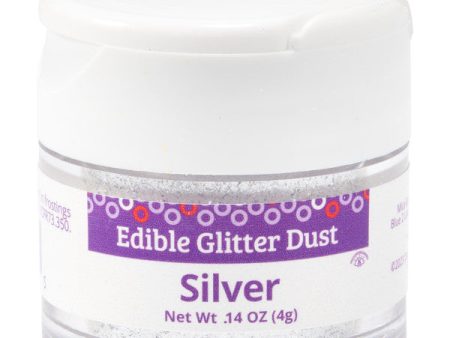 Silver Dust Edible Glitter on Sale