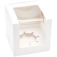 Square Window Single Treat Cake Box on Sale