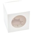 Circle Window Single Treat Cake Box Fashion