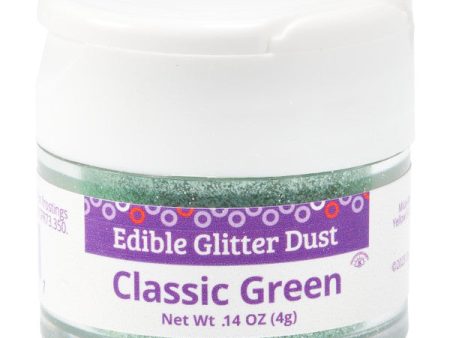 Classic Green Dust Edible Glitter For Discount