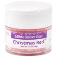 Christmas Red Dust Edible Glitter For Sale