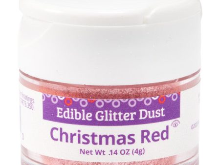 Christmas Red Dust Edible Glitter For Sale