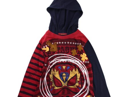 Desigual Hooded Sweatshirt 3T - 4T For Sale