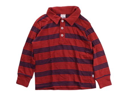 City Threads Long Sleeve Polo 4T Fashion