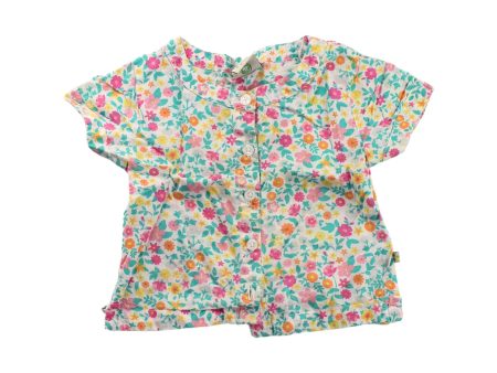 Frugi Short Sleeve Shirt 18-24M Hot on Sale