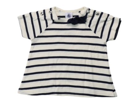 Petit Bateau Short Sleeve Top 6-12M Sale