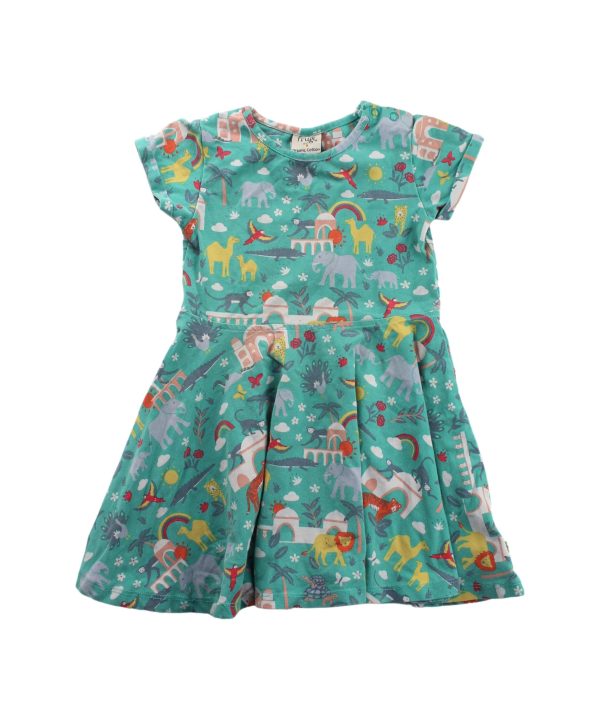 Frugi Short Sleeve Dress 2T - 3T Discount