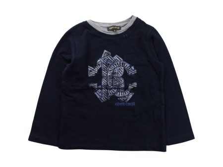 Roberto Cavalli Long Sleeve T-Shirt 4T Sale