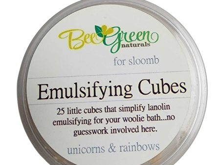 Bee Green Naturals Emulsifying Cubes O S (Unicorns and Rainbows Scented, 25 cubes) For Cheap