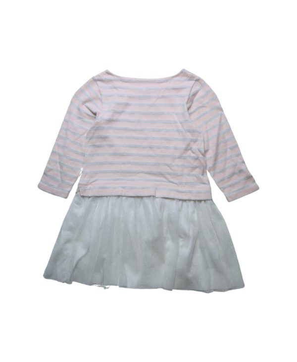 Petit Bateau Long Sleeve Dress 5T Discount