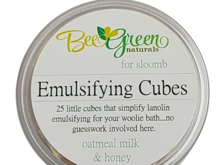 Bee Green Naturals Emulsifying Cubes O S (oatmeal milk & honey scented, 25 cubes) Fashion