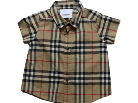 Burberry Short Sleeve Shirt 6M (68cm) For Discount