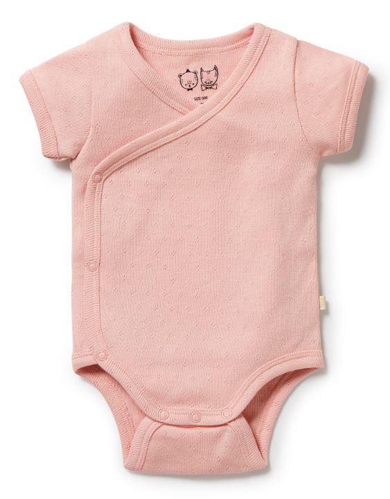 Wilson & Frenchy Short Sleeve Bodysuit Newborn For Cheap