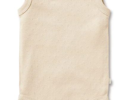 Wilson & Frenchy Sleeveless Bodysuit 3-6M Discount