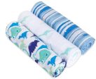 Aden & Anais Swaddle O S (120x120cm, Pack of 3) For Cheap