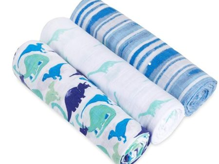 Aden & Anais Swaddle O S (120x120cm, Pack of 3) For Cheap